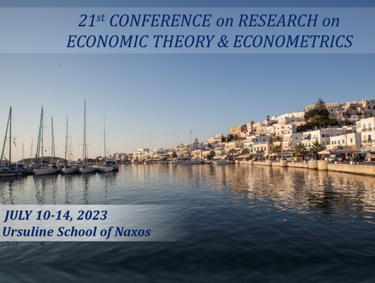 conference on research on economic theory and econometrics